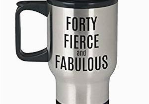 Birthday Gifts for Him Travel Amazon Com 40th Birthday Mug for Women Travel Mug 40th