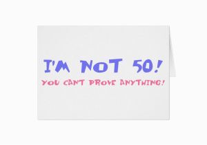 Birthday Gifts for Him Turning 50 Birthday Gag Gift for Turning 50 Card Zazzle