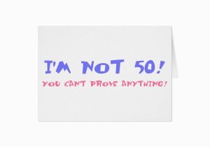 Birthday Gifts for Him Turning 50 Birthday Gag Gift for Turning 50 Card Zazzle