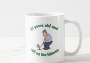 Birthday Gifts for Him Turning 65 65th Birthday Golfer Gag Gift Coffee Mug Zazzle