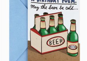 Birthday Gifts for Him Walmart Hallmark Shoebox Funny Birthday Card Cold Beers