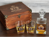 Birthday Gifts for Him Whiskey Lovers Best Man Gift Personalized Whiskey Decanter Set Birthday