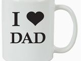 Birthday Gifts for Husband at Walmart I Love Dad 11 Oz White Ceramic Coffee Mug Pink with Free