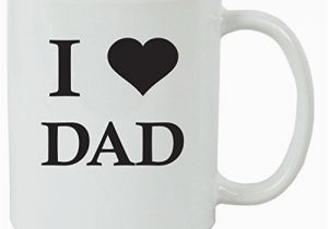 Birthday Gifts for Husband at Walmart I Love Dad 11 Oz White Ceramic Coffee Mug Pink with Free