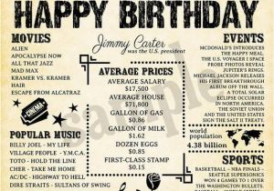 Birthday Gifts for Husband Australia 1979 Fun Facts 1979 Birthday for Husband Birthday Gift