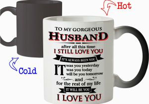 Birthday Gifts for Husband Ebay Magic Mug Gift for Gorgeous Husband I Love Your Birthday