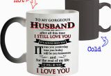 Birthday Gifts for Husband Ebay Magic Mug Gift for Gorgeous Husband I Love Your Birthday