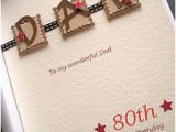 Birthday Gifts for Husband Ebay Personalised 80th Birthday Card for Men Dad Husband