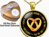 Birthday Gifts for Husband Jewelry to My Husband I Love You Necklace with A Heart Shaped Gift