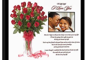 Birthday Gifts for Husband Uae Poetry Gifts I Love You Wife Gift From Husband Valentine
