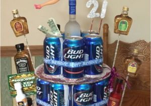 Birthday Gifts for Male 21 Year Olds Beer Can Cake for 21st Birthday Birthday Craft