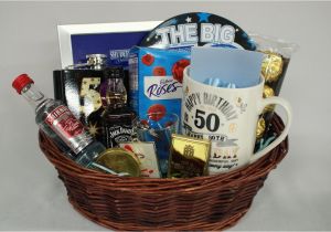 Birthday Gifts for Male 50 Year Old 50th Birthday Gift Basket for Men Personalised Gift