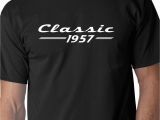 Birthday Gifts for Male 60 Classic 1957 T Shirt 60th Birthday Gift for Men Unique 60th