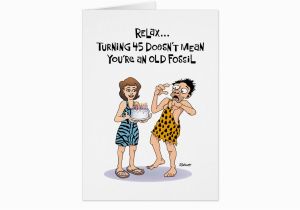 Birthday Gifts for Mens 45th Funny 45th Birthday Card for Men Zazzle