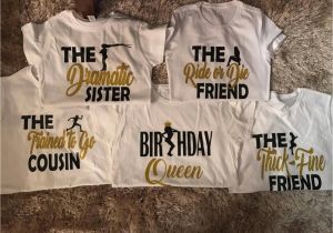 Birthday Girl and Friends Shirt Birthday Squad Shirts Birthday Girl Friend Squad Birthday