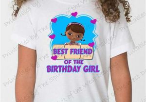 Birthday Girl and Friends Shirts Best Friend Of the Birthday Girl Doc Mcstuffins Shirt Iron On