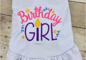 Birthday Girl and Friends Shirts Birthday Girl Dog Dress or Tshirt Custom Monogrammed Party