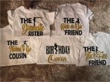 Birthday Girl and Friends Shirts Birthday Squad Shirts Birthday Girl Friend Squad Birthday