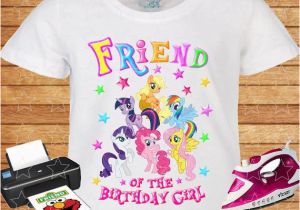 Birthday Girl and Friends Shirts My Little Pony Friend Of the Birthday Girl T Shirt