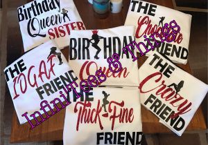 Birthday Girl and Squad Shirts Birthday Girl Shirts Birthday Squad Shirt Friend Squad