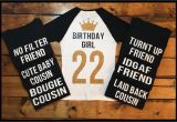 Birthday Girl and Squad Shirts Birthday Squad Shirts Birthday Girl 21st Birthday Birthday