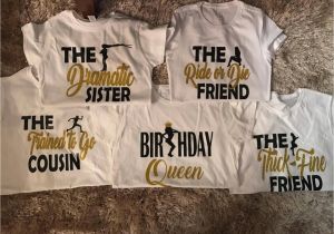 Birthday Girl and Squad Shirts Birthday Squad Shirts Birthday Girl Friend Squad Birthday