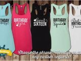 Birthday Girl and Squad Shirts Birthday Tank top Birthday Squad Birthday Girl Birthday