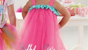 Birthday Girl attire Birthday Girl Tulle Dress by Mud Pie