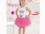 Birthday Girl attire Wish Tutu Dress by Mud Pie