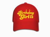Birthday Girl Baseball Cap Birthday Girl New with Present Baseball Cap Spreadshirt
