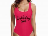 Birthday Girl Bathing Suit Birthday Suit Swimsuit Birthday Swim Birthday Bathing Suit