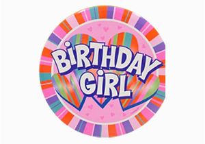 Birthday Girl buttons Jumbo Birthday Girl button From All You Need to Party Uk