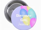 Birthday Girl buttons Personalized Birthday Girl button Zazzle