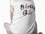Birthday Girl Dog Clothes Birthday Girl Pink Dog Bones Pet Clothes Zazzle