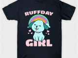 Birthday Girl Dog Shirt Ruffday Girl Happy Birthday Girl Puppy Dog Hearts