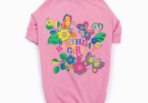 Birthday Girl Dog Shirt Zack Zoey Spring Garden Birthday Girl Dog T Shirt with