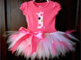 Birthday Girl Dress 12 Months First Birthday Tutu Dress Size 12 Months Ready to Ship