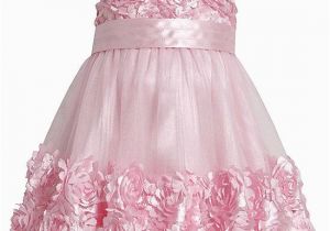 Birthday Girl Dress 4t New Girls Bonnie Jean Sz 4t Pink Bonaz Dress Easter