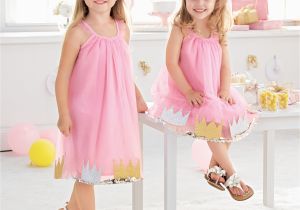 Birthday Girl Dress 5t Pink Princess Dress by Mud Pie