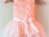 Birthday Girl Dresses for toddlers Blush Pink Flower Girl Dress Coral toddler Dress Tutu