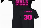 Birthday Girl Entourage Shirts Birthday Girl 39 S Entourage Shirt Personalize the Name