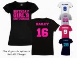 Birthday Girl Entourage Shirts Birthday Girl 39 S Entourage Shirt Personalize the Name