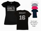 Birthday Girl Entourage Shirts Cute Birthday Girl 39 S Entourage Shirt by Magicalmemoriesbyj