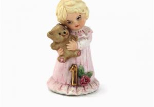 Birthday Girl Figurines Vintage Enesco Birthday Girls Figurine Year 1