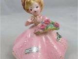 Birthday Girl Figurines Vintage Josef originals May Birthday Girl Figurine