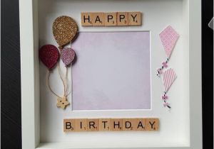 Birthday Girl Frames Happy Birthday Girl Box Frame Handmade Box Frame Birthday