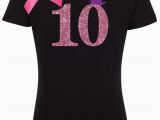 Birthday Girl Group Shirts 10th Birthday Shirt Tween Girls Outfit 10th Birthday Party