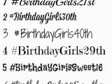 Birthday Girl Hashtags Items Similar to Customized Hashtag Temporary Tattoos