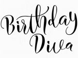 Birthday Girl Logo Birthday Diva Svg Birthday Girl Svg Happy Birthday Diva