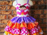 Birthday Girl Outfit 2t Boutique Girls Birthday Dress Dora Ruffle Dress Pageant